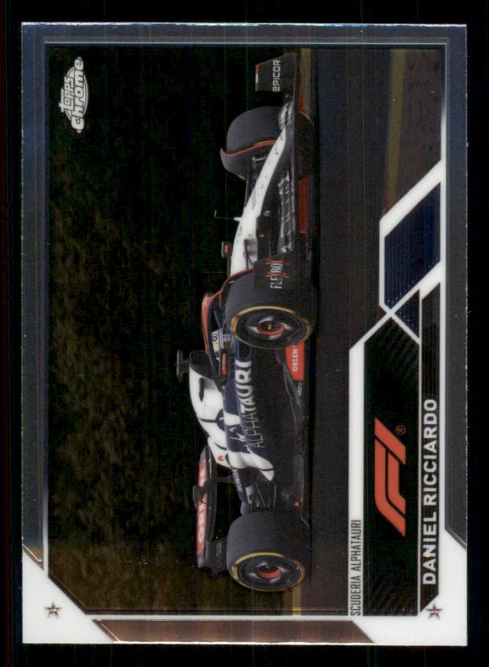 2023 Topps Chrome Formula 1 #114 Daniel Ricciardo CAR - Image 1 of 2