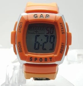 Gap Quartz Digital Sport Watch Japan Movement Fast Shipping....NEW BATTERY - Picture 1 of 9