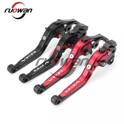 Folding Extendable Brake Clutch Levers For HONDA VFR800FI/F/X 800VTEC VFR1200F/X - Image 1 of 4
