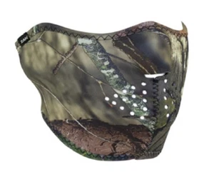 Mossy Oak Break-Up Country Camo Camouflage Neoprene Half Face Mask Free Shipping - Picture 1 of 2