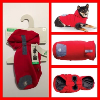 GF PET ‘Cabin’ Dog Hoodie with Elasto-Fit® - Red - Size S NWT - Image 1 of 4