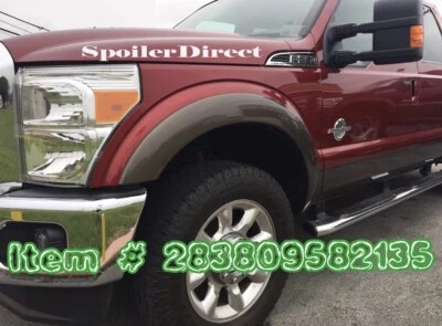 FENDER FLARES FOR 2011 2012 2013 2014 2015 2016 FORD F250 / F350 SUPER DUTY - Image 1 of 4