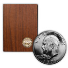 1971 Eisenhower 40% Silver Dollar San Francisco - Proof Brown Pack (OGP)