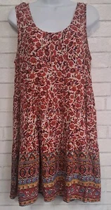 Umgee USA Babydoll Kleid Damen Größe Large Mehrfarbig Blumen Cottagecore Boho - Bild 1 von 6