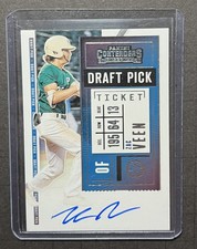 2020 Zac Veen Panini Contenders Draft Picks Signed Rookie #DPT-ZV Rockies Auto