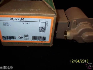 Taco 006-B4  Bronze Circulating Pump 3/4" Sweat Circulates Water Wood Boiler  - Picture 1 of 3