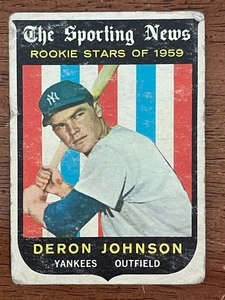1959 Topps Deron Johnson #131 (fair) (siehe Beschreibung) - Bild 1 von 7