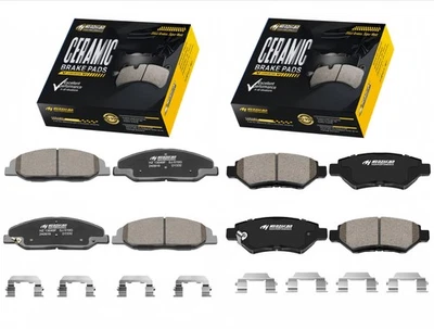 Pastillas de freno delanteras + traseras de cerámica para Cadillac CTS JE5 2008 2009 2011 2012-2014 Foto 1 de 4