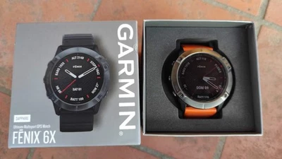 Garmin Fenix 6X Sapphire Orologio GPS 51mm Cassa Argento (leggi l'inserzione) - Image 1 of 4