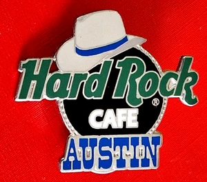 HRC Hard Rock Cafe Austin Texas Cowboy Hat Logo - Picture 1 of 2