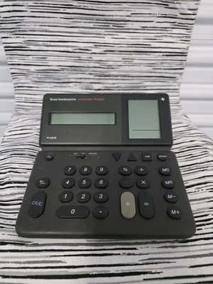 Texas Instruments TI-5038 Paper-Free Printer Desktop Calculator Black TESTED - Image 1 of 4