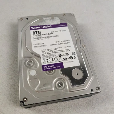 Western Digital WD Purple 8TB HDD SATA lll Surveillance HDD WD84EJRX-89B2TY0 - Image 1 of 4