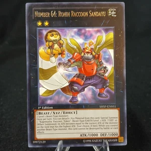 Numero 64: Ronin Raccoon Sandayu SHSP-EN051 Shadow Specters - 1ª Edizione - Foto 1 di 6