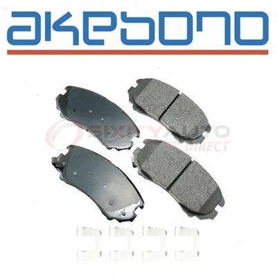 Akebono Pro-ACT Front Disc Brake Pad Set for 2007-2009 Kia Amanti - Braking ov - Изображение 1 из 4