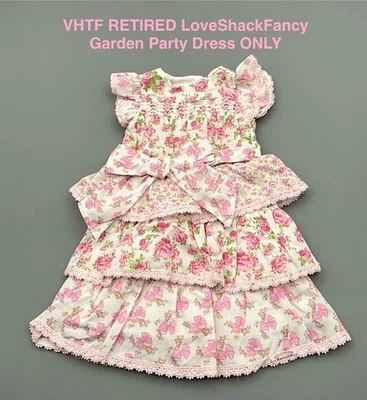 AMERICAN GIRL Muñeca LoveShack Elegante Jardín Fiesta Vestido SOLO-Retirado 2023 Foto 1 de 4