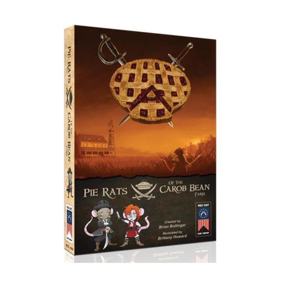 Wild East Card Game Pie Rats of the Carob Bean Farm Box SW (New) - Image 1 of 1