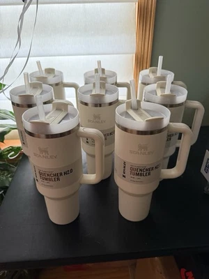 Stanley Quencher H2.0 FlowState Tumbler - 40oz (Cream) - Image 1 of 3