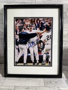 Foto autografiada firmada por David Wells 98 10 x 8 de los Yankees de Nueva York - Imagen 1 de 4