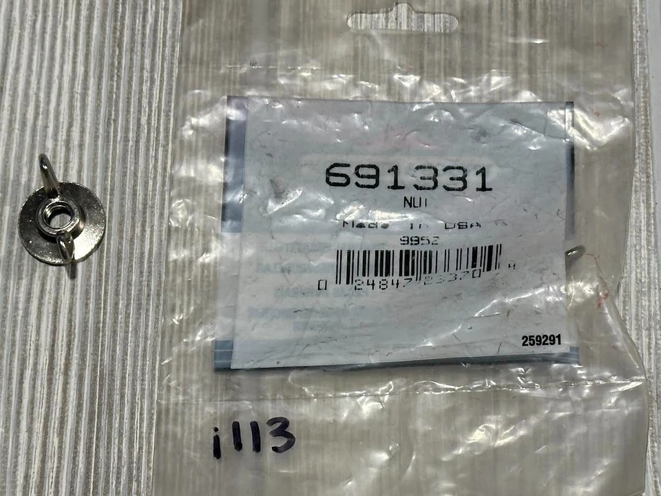 Tuerca de ala Briggs & Stratton 691331 con sello 94289 93453 92650 genuina OEM/ Foto 1 de 1