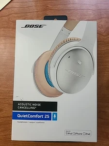 Bose Quietcomfort 25 Acoustic Noise Cancelling Headphones qc 25 in box - Picture 1 of 6