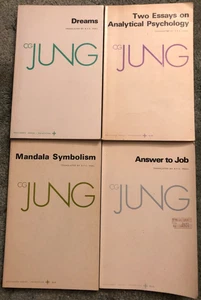 Carl Jung Bücher, Lot 4 Princeton Bollingen Ausgaben, Träume, Antwort auf Job - Bild 1 von 10