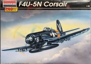 Monogram F4U-5N Corsair, Kit 85-5980, ProModeler, Factory Sealed, Excellent Box - Picture 1 of 6