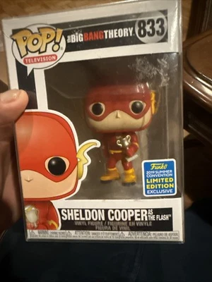 Funko Pop! Vinyl: The Big Bang Theory - Sheldon Cooper as The Flash - San Diego - Image 1 of 4