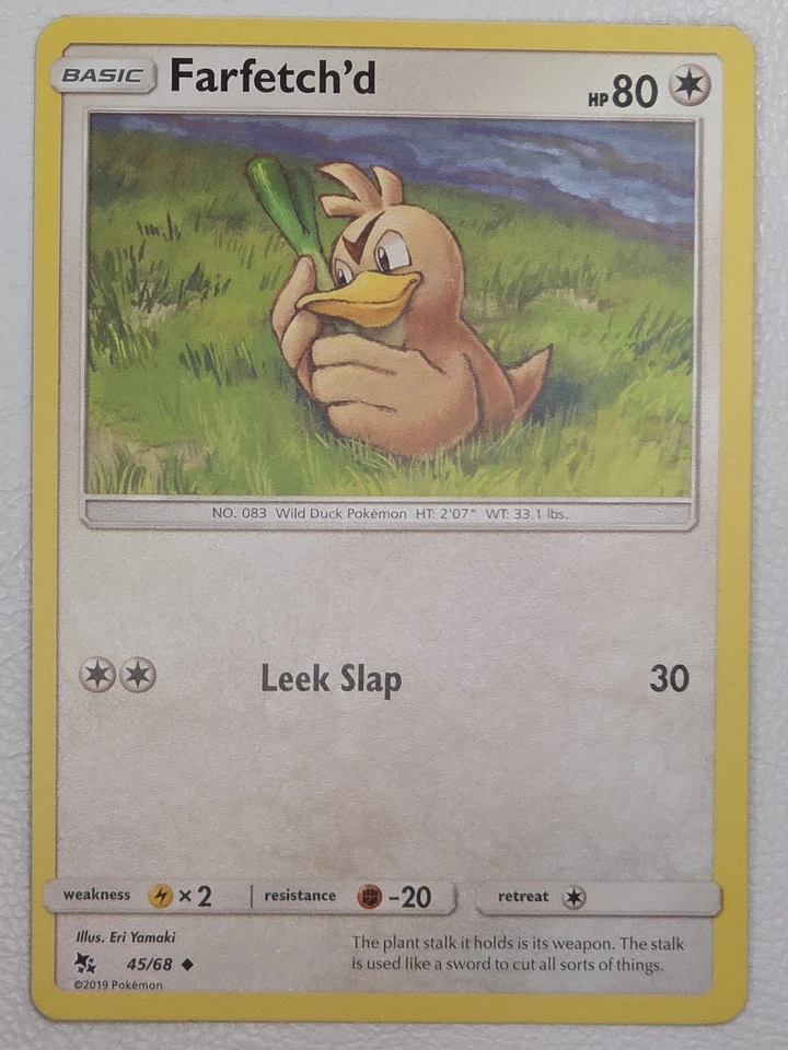 Farfetch'd - 45/68 - Hidden Fates - POKEMON - Image 1 of 1