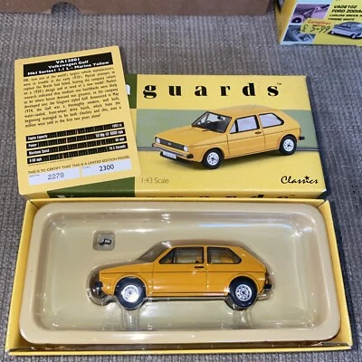 Corgi Vanguards VW Volkswagen Golf MK1 Marino Yellow Diecast Model VA12001 1:43 - Image 1 of 4