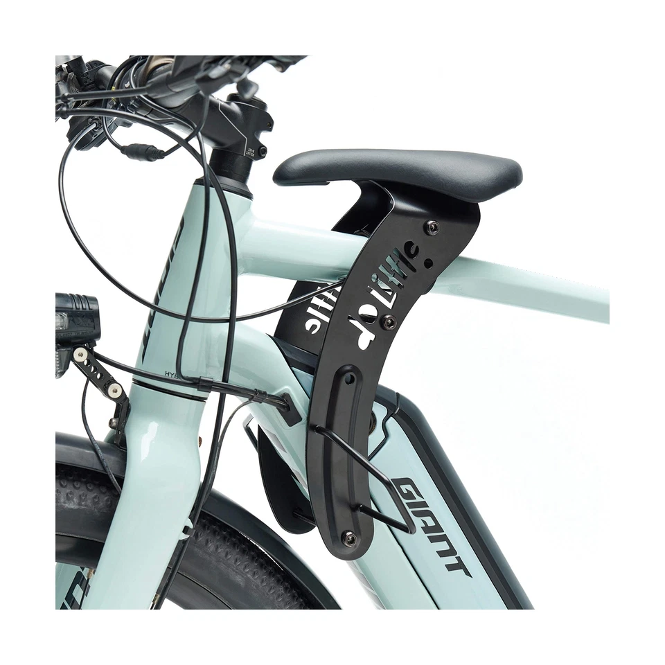 Do Little Front-mounted Kids Bike Seat for Active Riding Biggie Fits Large Fr...