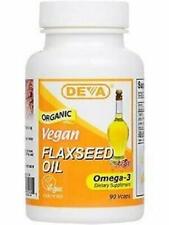 Deva Vegan Vitamins Flax Seed Oil 500Mg Vegan 90 Vcap