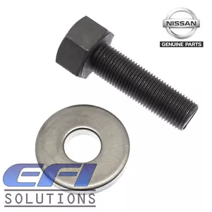 Harmonic Balancer Crank Bolt & Washer S13 180sx S14 S15 T30 N14 N15 P11 D21 D22 - Picture 1 of 1