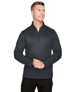 Harriton M748 Mens Advantage Snag Protection Plus Quarter-Zip - Picture 1 of 6