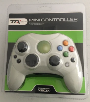 TTX Tech Mini Controller for XBOX Wired Compatible Microsoft White NEW - Image 1 of 2