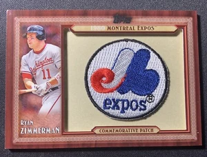 2011 Topps Baseball Certified Authentic Custom Patch Ryan Zimmerman #TLMP-RZ - Picture 1 of 2