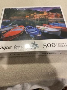 NEW 500 PC Jigsaw Puzzle “Cinque Terre” 19.5”x14.25” NEW SEALED - Picture 1 of 4