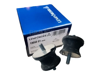 E46 transmission mounts bushings PAIR for BMW 330i 325i 328i 323i 22316799331 - Image 1 of 3