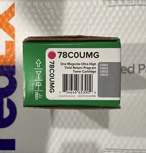 Cartuccia toner originale Lexmark Unison - Magenta (78C0UMG) - Foto 1 di 3