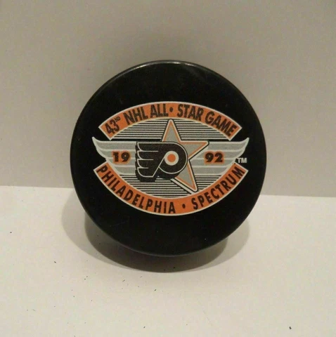 1992 Philadelphia NHL All Star Game Hockey Puck - BRAND NEW! The Spectrum Cover