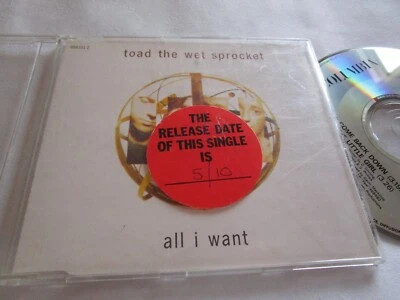 Toad The Wet Sprocket All I Want Columbia 658331 2 Promo label CD Single - Image 1 of 4