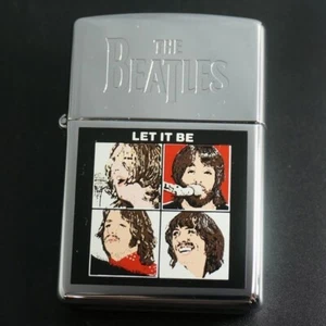 Rare Retired Beatles "Let It Be" Zippo Lighter - Picture 1 of 1