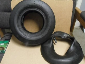 RIB TIRE 11 X 400 X 5 2PLY WITH TUBE - Picture 1 of 18