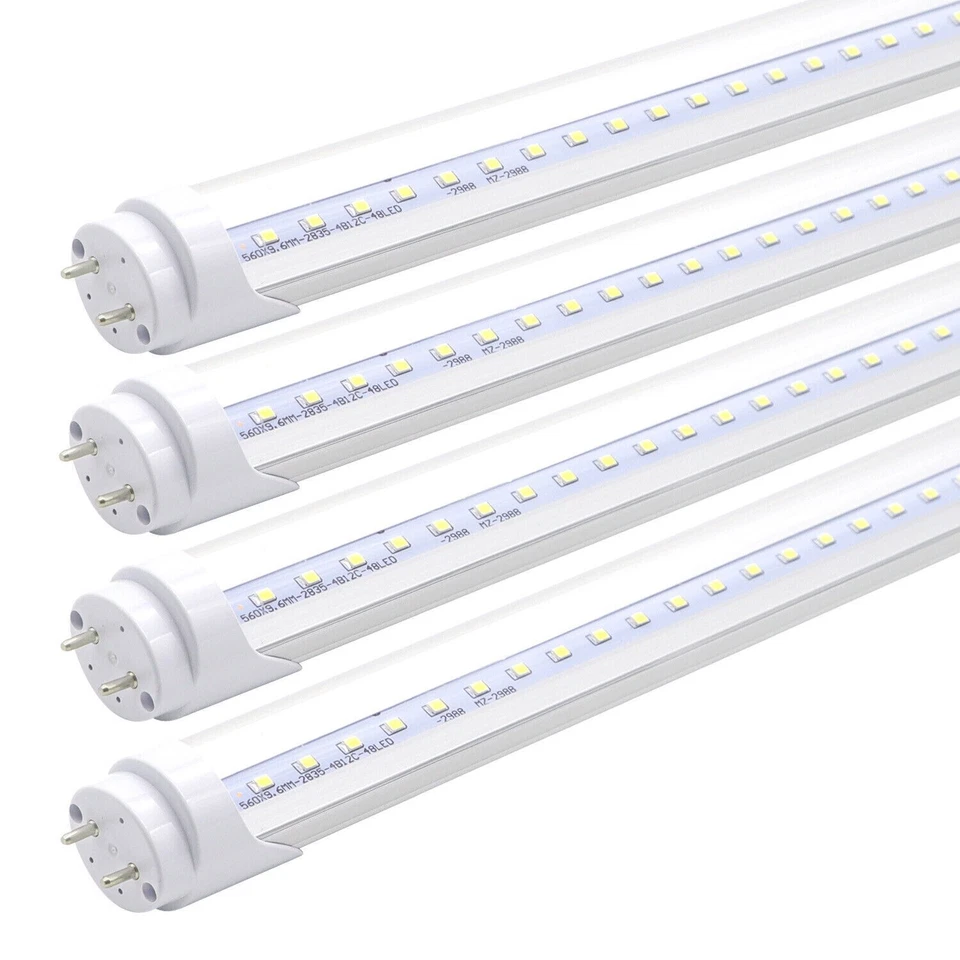 10 pc 2FT LED Light T8/T12 Fluorescent Replacement F96 Bulb 5000K G13 10w 2Foot - Image 1 of 4