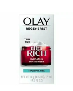 Olay Regenerist Ultra Rich Hydrating moisturizer B3 Peptides Wrinkle Renew .5oz - Picture 1 of 2