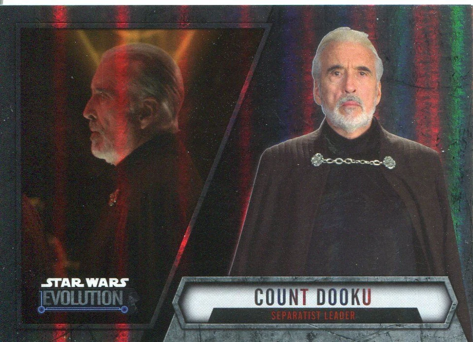 Star Wars Evolution 2016 Base Card #97 Count Dooku - Separatist Leader - Image 1 of 1