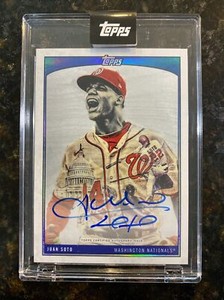 2022 Topps x Lauren Taylor Juan Soto On Card Auto Blue 26/49!
