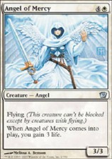 ANGEL OF MERCY X4 4 4X 9th Edition MTG Magic the Gathering Cards DJMagic