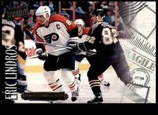 1997-98 Donruss Priority Postcards Eric Lindros Philadelphia Flyers #8