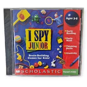 I SPY JUNIOR: Brain Building Games For Kids - Parents Guide - CD ROM PC/Mac NEW! - Picture 1 of 2