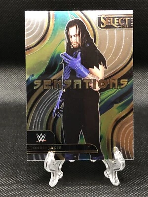 UNDERTAKER  2023 Panini Select WWE Hobby Chrome Base SENSATIONS Insert - Image 1 of 2